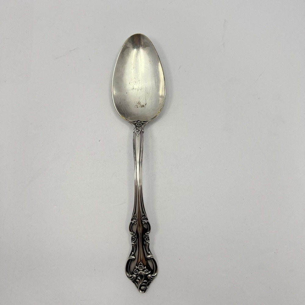 International Silver Orleans Serving Tablespoon Silverplate Flatware 1964 Vtg